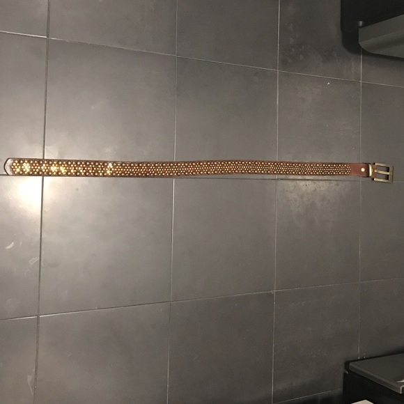 Jeweled Leather Belt - Picture 3 of 3